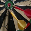 Dart board game